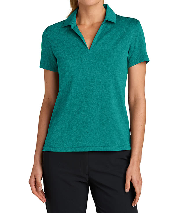 Nike Women's Dri-FIT Smooth Heather Performance Polo