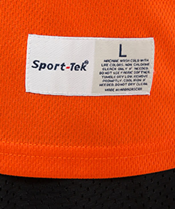 Sport-Tek Tough Mesh Baseball Henley