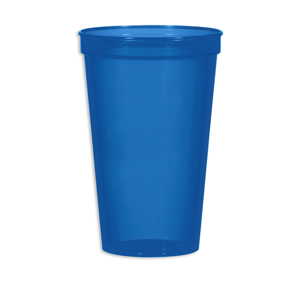 22 oz. Big Game Plastic Stadium Cup (Case of 500)-default
