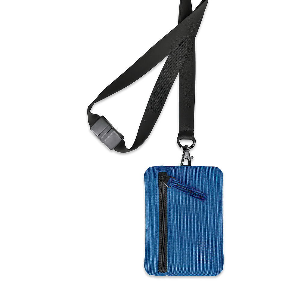 Full Color Rally Recycled ID Pouch Lanyard-default