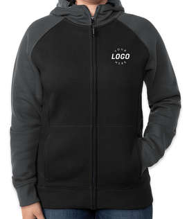 Stormtech Women's Omega Zip Hoodie - Color: Black / Carbon