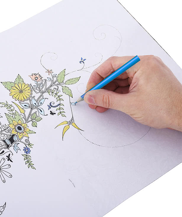 Adult Coloring Book Kit