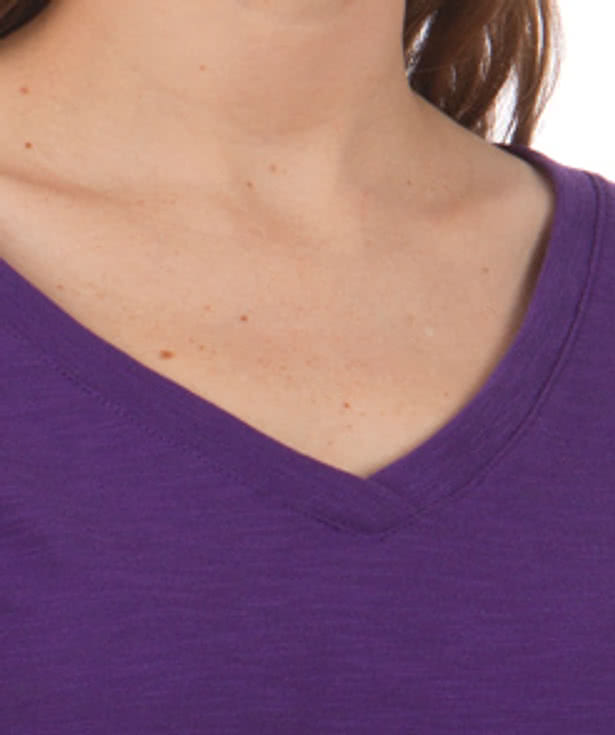 Next Level Juniors Slub V-Neck T-shirt