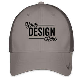 Nike Swoosh Legacy Performance Hat - Color: Cool Grey / Dark Grey
