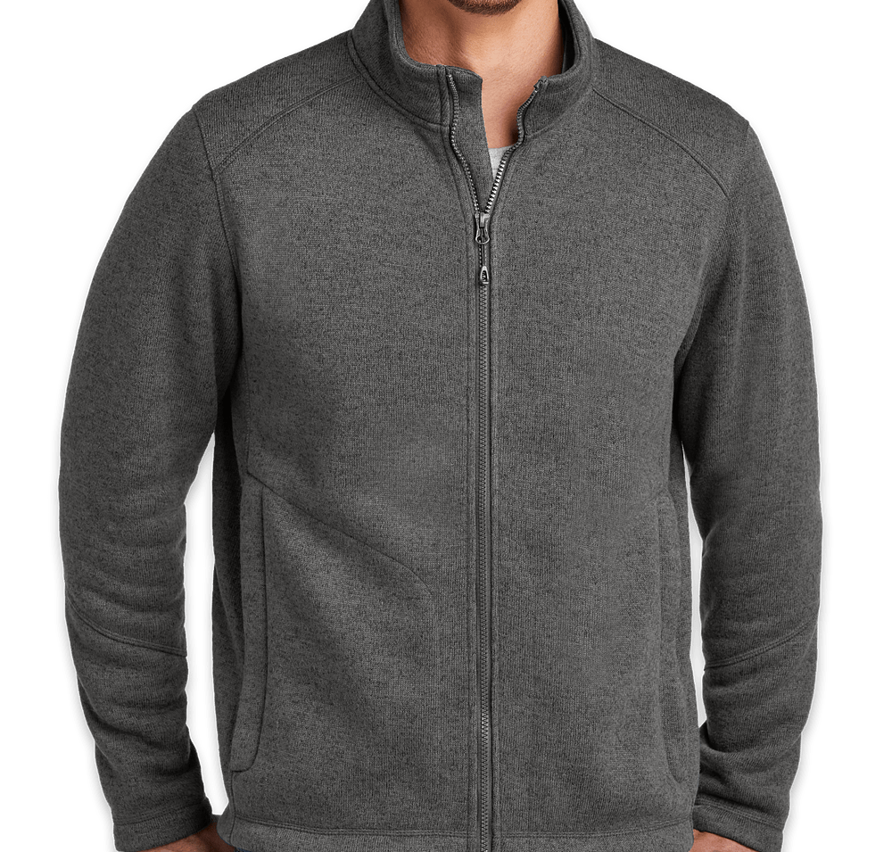 Port Authority Arc Sweater Fleece Jacket - Embroidered-default