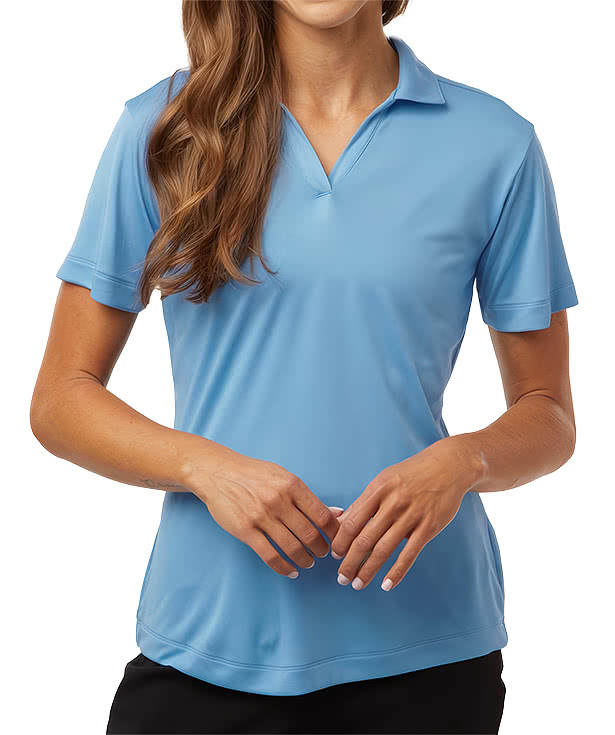 AllPro Women's Interlock UPF 50 Performance Polo - Printed
