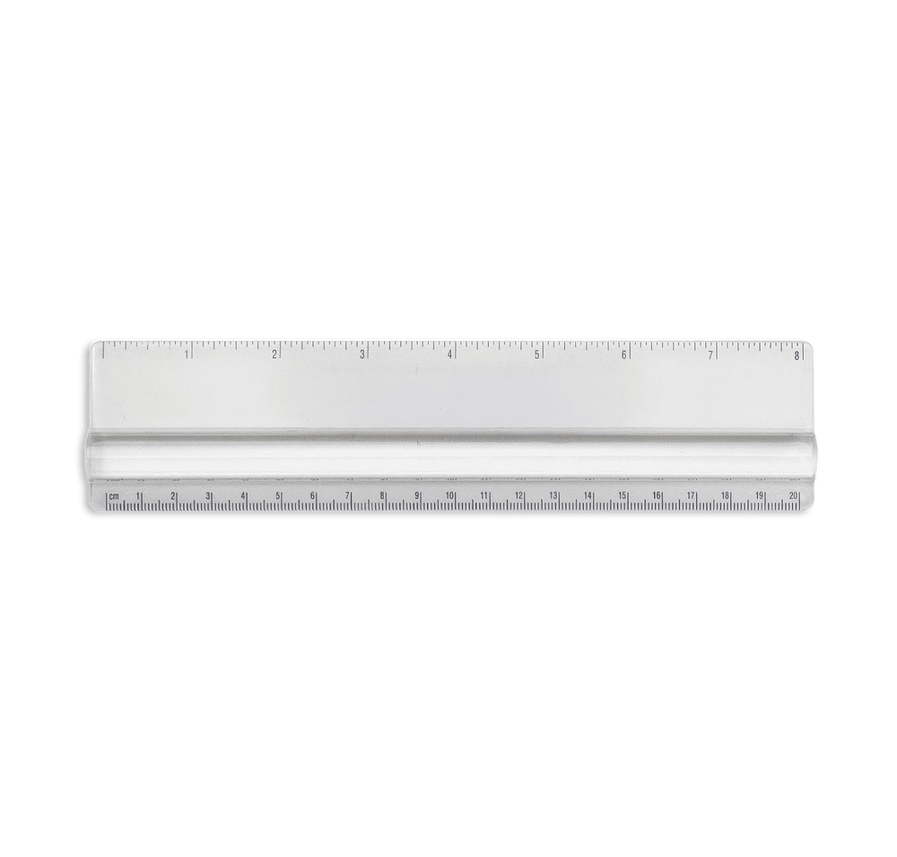 Full Color 8" Magnifying Ruler-default