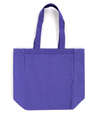 Medium Gusseted Midweight 100% Cotton Canvas Tote Bag