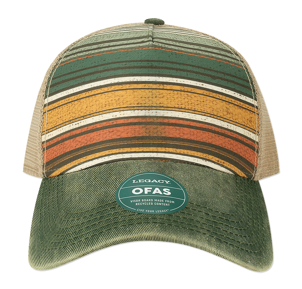 Legacy Old Favorite Pattern Five-Panel Trucker Hat-default