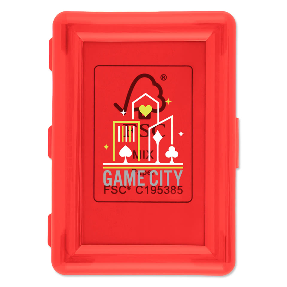 Playing Cards In Recycled Case