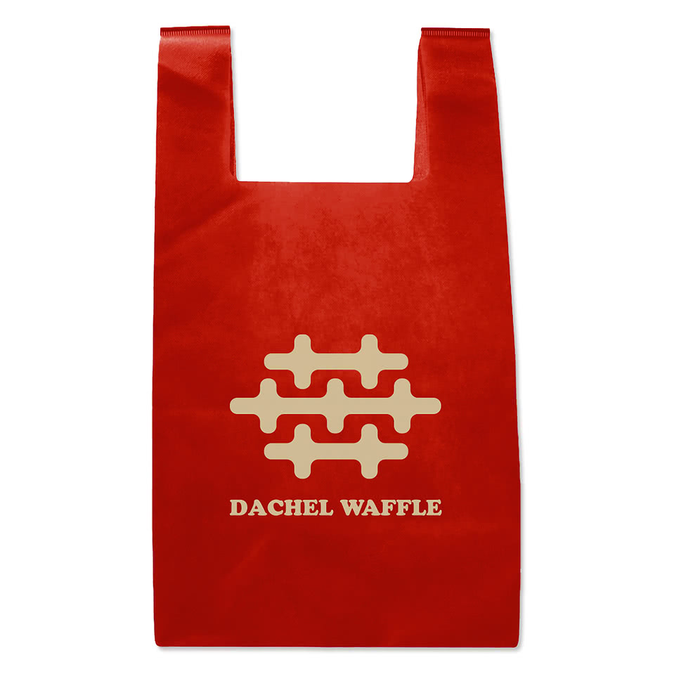 Medium T-shirt Style Non-Woven Tote Bag