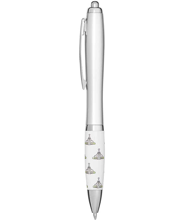 Church Spire Ballpoint Pen (black ink)