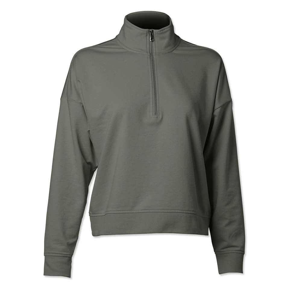 Independent Trading Women's Performance Quarter Zip Pullover