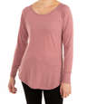 District Women's Tri-Blend Long Sleeve Tunic T-shirt