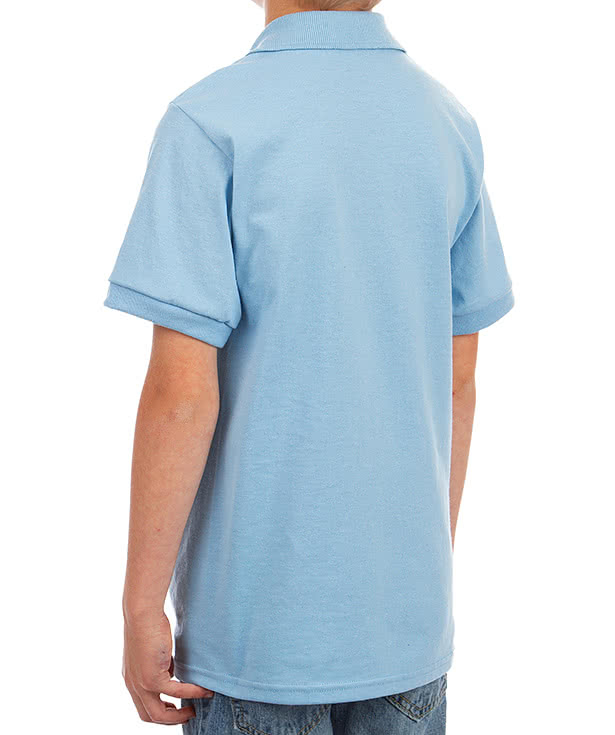 Jerzees Youth Spotshield 50/50 Jersey Polo