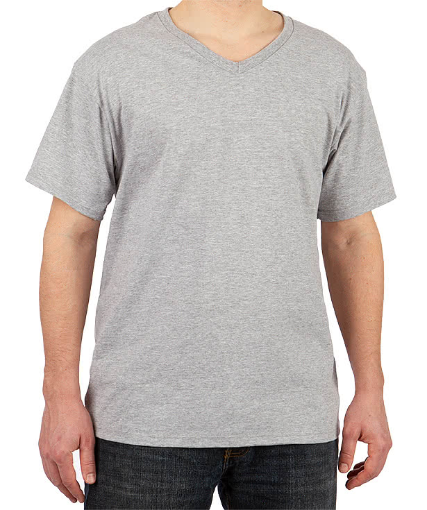 Canada - Fruit of the Loom 100% Cotton V-Neck T-shirt