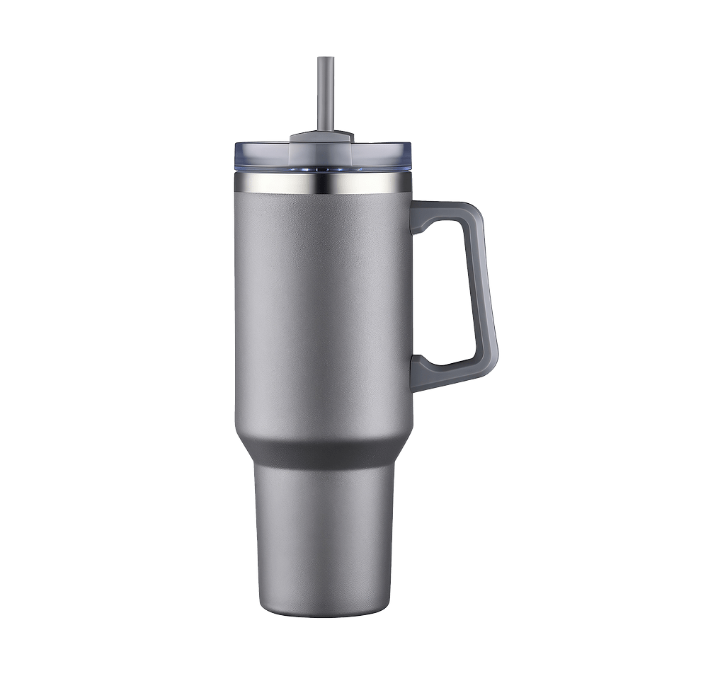 40 oz. Genoa Insulated Tumbler with Straw (Case of 20)-default