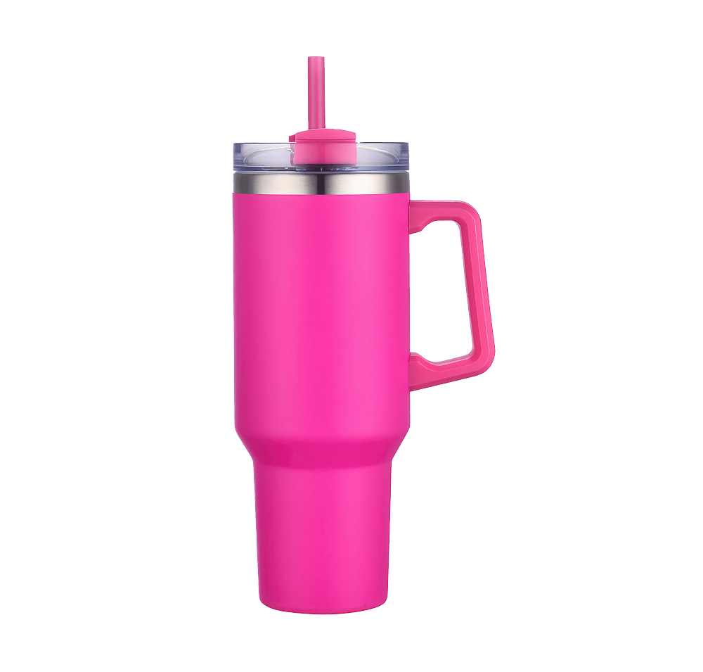 40 oz. Genoa Insulated Tumbler with Straw (Case of 20)-default