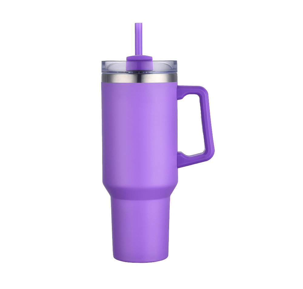 40 oz. Genoa Insulated Tumbler with Straw (Case of 20)-default