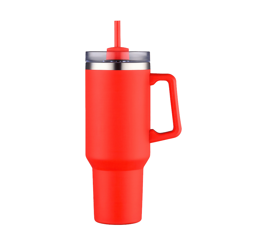 40 oz. Genoa Insulated Tumbler with Straw (Case of 20)-default