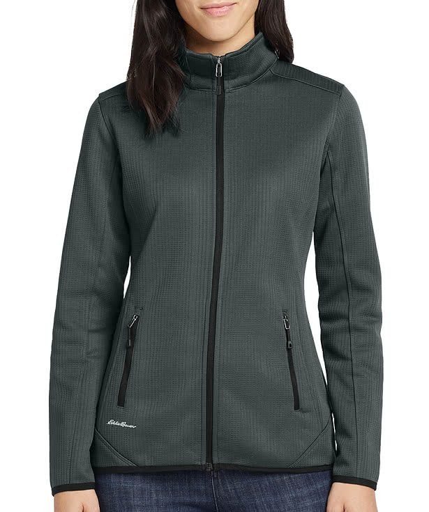Eddie Bauer Women's Dash Full Zip Fleece Jacket - Printed