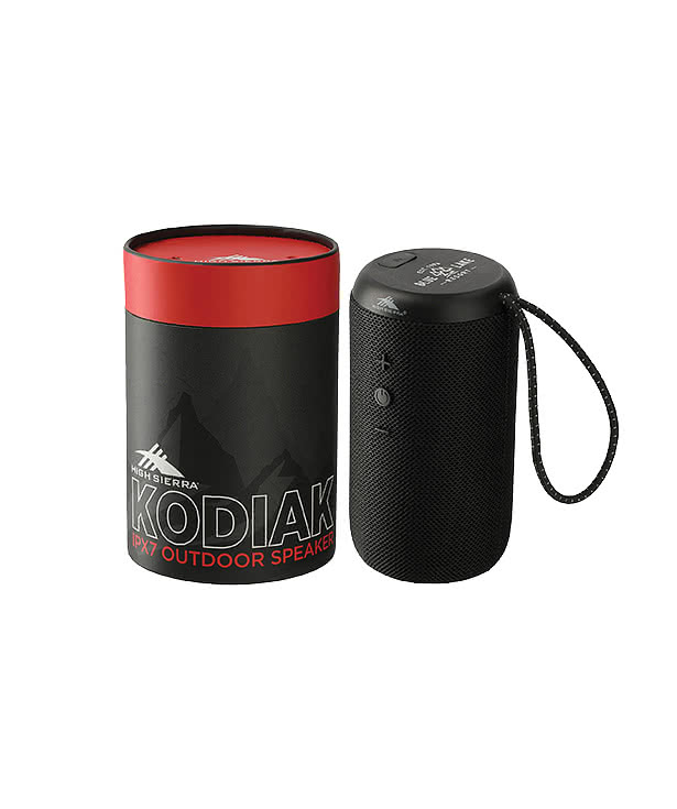 High Sierra® Kodiak Outdoor Portable Bluetooth Speaker