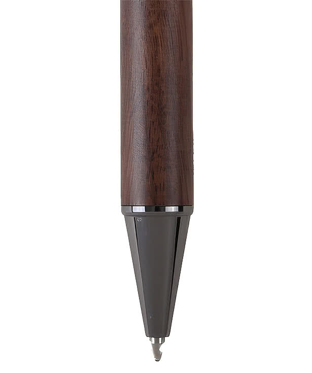 Laser Engraved Luxwood Ballpoint Pen (black ink)