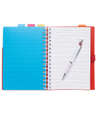 Souvenir Plastic Cover Notebook with Vertex Pen