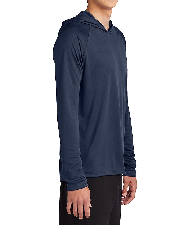 Port & Company UPF 50 Hooded Long Sleeve Performance Shirt