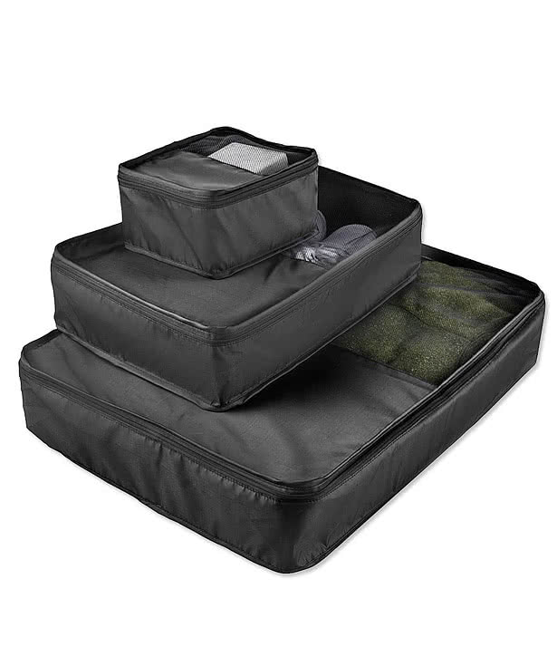 旅行かばん・小分けバッグ Supreme Packing Cube Set (3pcs) Custom 3-Piece Packing Cube Set - Design Pouches Online at