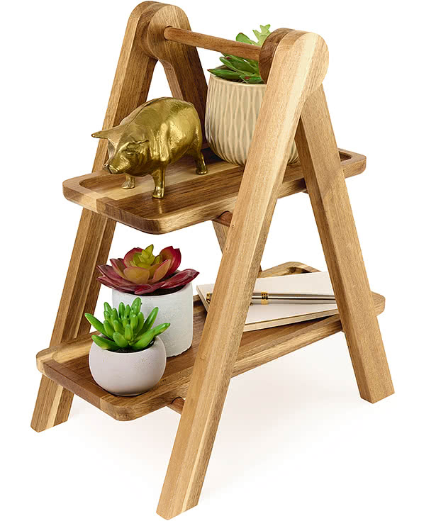 La Cuisine 2 Tier Serving Tray