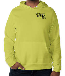 Embroidered Bella + Canvas Ultra Soft Pullover Hoodie - Color: Strobe