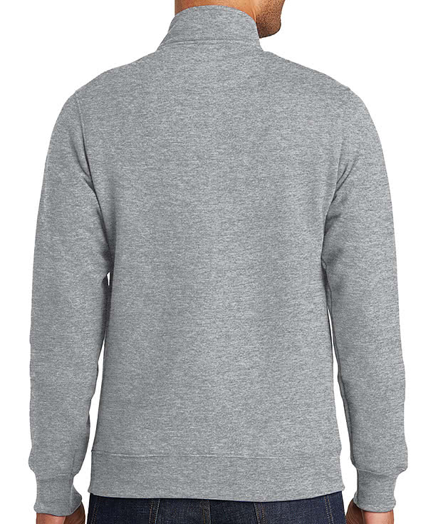 Port & Company Fan Favorite Quarter Zip Sweatshirt - Embroidered