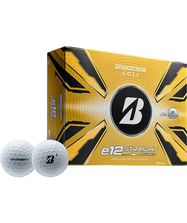 Bridgestone E12 Straight Golf Balls (Box of 12)