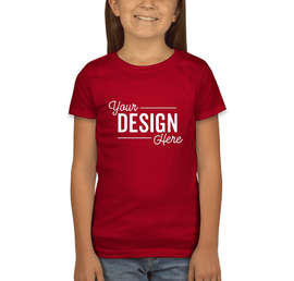 Next Level Youth Girls Jersey T-shirt