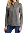 TravisMathew Women's Crestview Lightweight Quarter Zip Performance Shirt