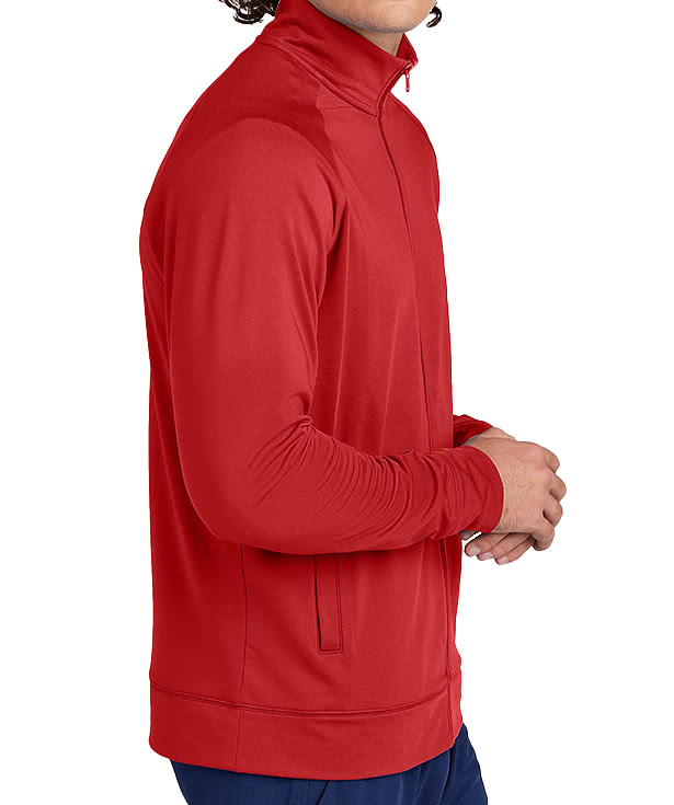 Sport-Tek Sport-Wick Cadet Stretch Full Zip Sweatshirt
