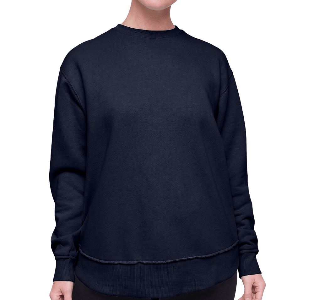 Live & Tell by LAT Women's Weekend Fleece Crewneck Sweatshirt-default