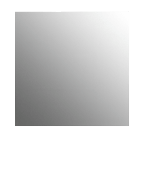 Full Color 8" x 8" Metallic Foam Wall Tile in Metallic Silver