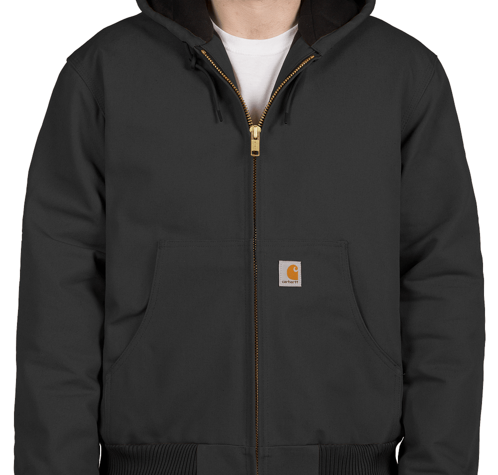 Carhartt Water Repellent Flannel Lined Hooded Jacket - Printed-default