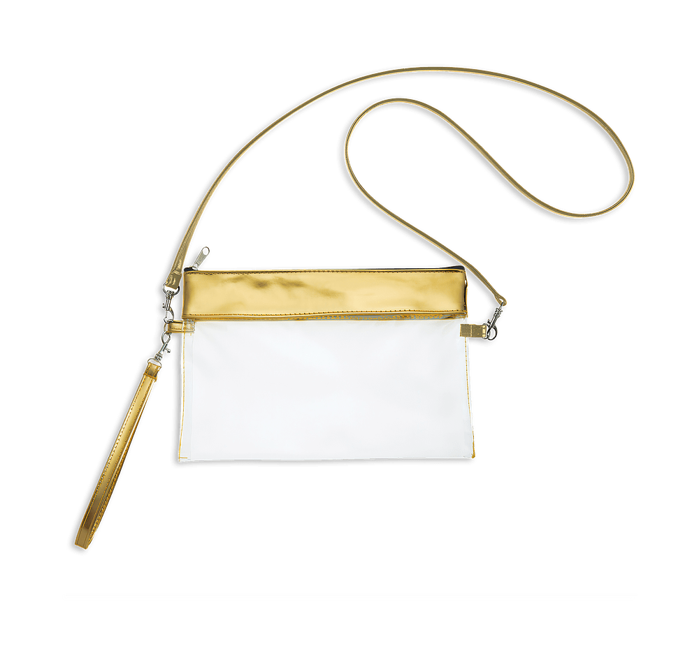 Game Day Clear Wristlet Pouch-default