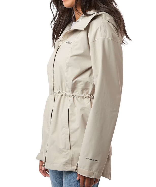 Columbia Women's Hikebound II Hooded Windbreaker Jacket - Embroidered