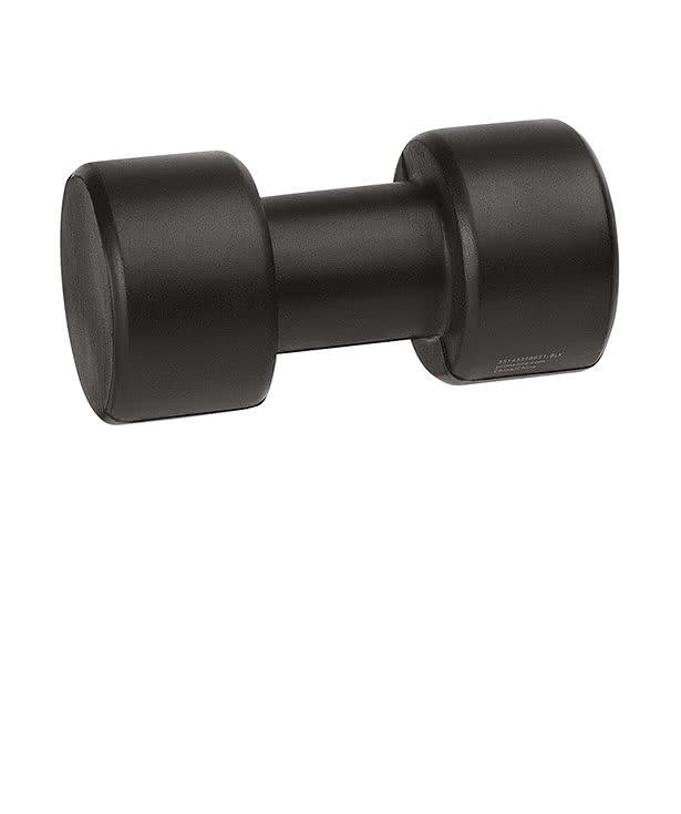 Black Dumbbell Stress Reliever