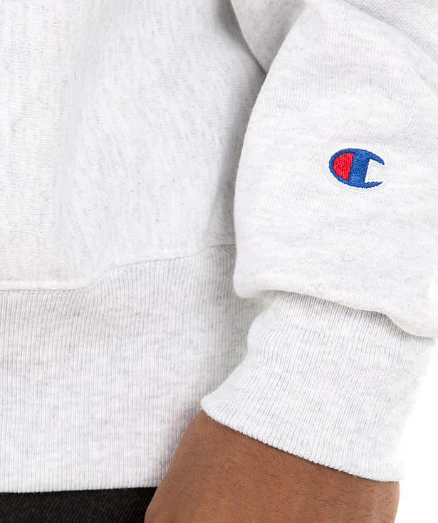 Champion reverse discount weave crewneck grey