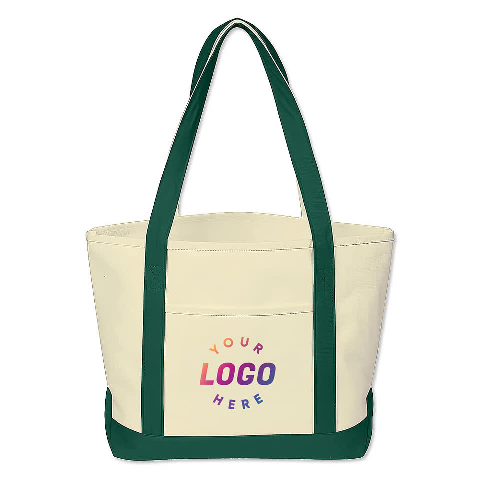 Starboard Large Cotton Canvas Tote Bag