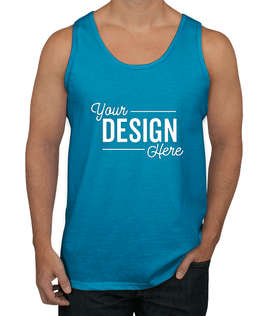 Canada - Gildan Ultra Cotton Tank - Color: Sapphire