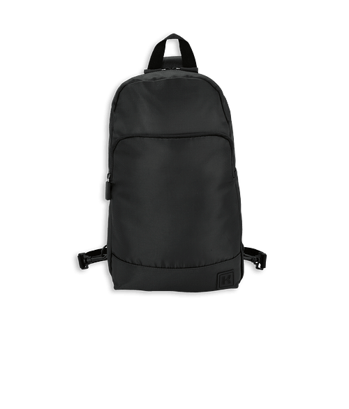 Full Color Kapston Town Square Sling Backpack in Black