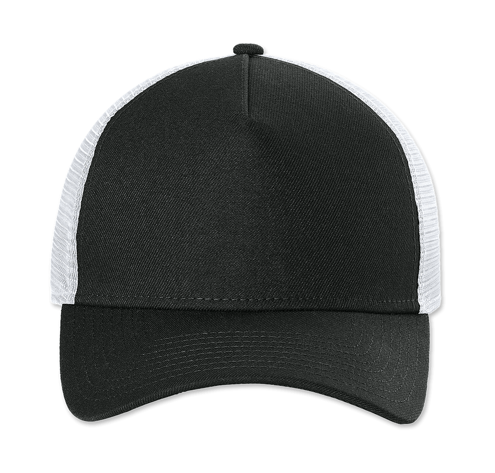 New Era A-Frame Five-Panel Snapback Trucker Hat - Printed-default