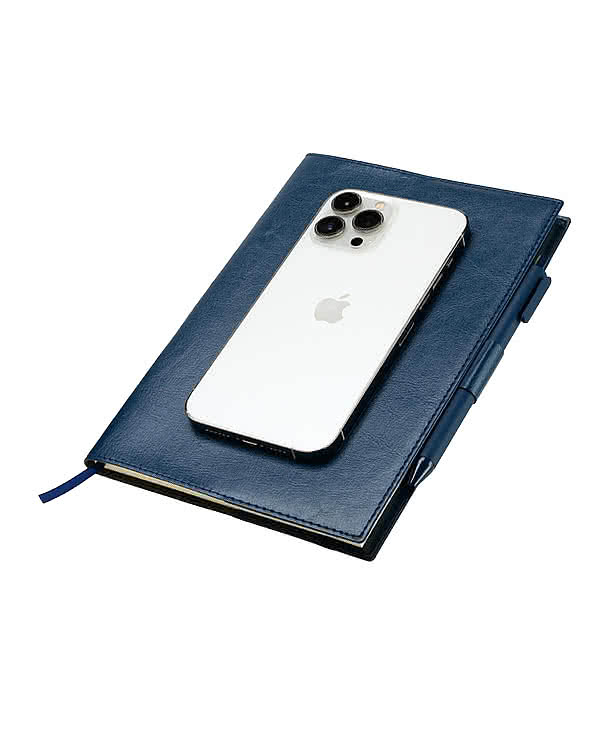 Conclave Refillable Leatherette Notebook with Pen