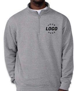 Port & Company Core Quarter Zip Sweatshirt - Screen Printed